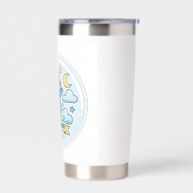 Autocollant pour une baby shower pour garçon