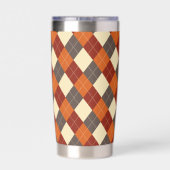 Gourde Isotherme Automne/Automne En vichy motif (Couvercle)