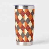 Gourde Isotherme Automne/Automne En vichy motif (Gauche)