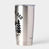 Gourde Isotherme Aventure Papa Acier Inoxydable Parcours personnali (Gauche)