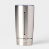 Gourde Isotherme Aventure Papa Acier Inoxydable Parcours personnali (Couvercle)