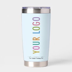 Gourde Isotherme Bébé Bleu Bleu Insulté Baliseur Personnalisé Logo 