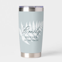 Belle-Mère Fougère Blanche Bleu Glacé