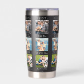 Gourde Isotherme BEST DAD EVER 3 Photos Répéter (Extérieur)