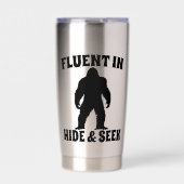 Gourde Isotherme Bigfoot Drôle - Courant en Cache-Cache (Extérieur)