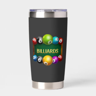 Gourde Isotherme Billiards Paruline Isolée