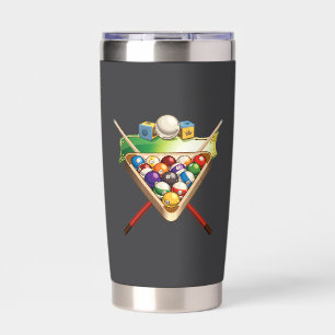 Gourde Isotherme Billiards Paruline Isolée
