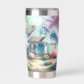 Gourde Isotherme Blossom Lane Blue Cottage Garden (Couvercle)