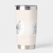 Gourde Isotherme Bluebird Blossom Watercolor Serenity (Gauche)