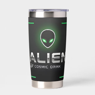 Gourde Isotherme BOISSON COSMIQUE ALIEN Futuriste UFO