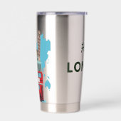 Gourde Isotherme Bonjour Londres (Gauche)