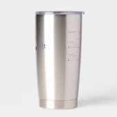 Gourde Isotherme Bouteille d'eau (Gauche)
