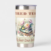 Gourde Isotherme Bouteilles d'aquarelle Professeur retraité Parulin (Gauche)