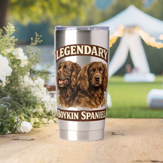 Gourde Isotherme Boykin Spaniel (Mariage (pivotée))