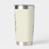 Gourde Isotherme Branche de romarin vert vintage (Gauche)