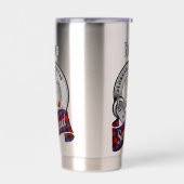 Gourde Isotherme Brown Clan Badge & Tartan (Gauche)