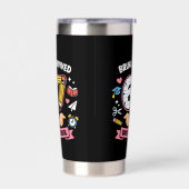 Gourde Isotherme Bruh I survived 67 days of school (Gauche)