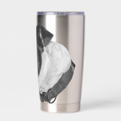 Gourde Isotherme Bulldog Scarlet Tongue Charm (Couvercle)