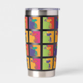 Gourde Isotherme cacahuètes | Snoopy Pop Art Moderne (Gauche)