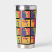 Gourde Isotherme cacahuètes | Snoopy Pop Art Moderne (Gauche)