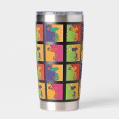 Gourde Isotherme cacahuètes | Snoopy Pop Art Moderne (Couvercle)