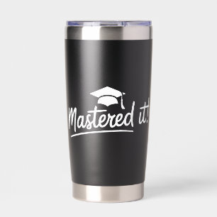 Gourde Isotherme Cadeau de fin d'études de master Maîtrisé