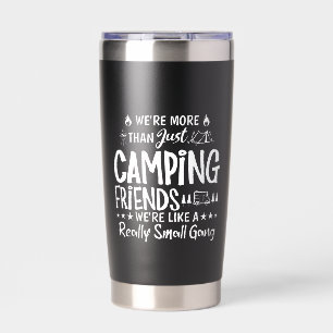 Gourde Isotherme Cadeau drôle pour amis de camping petite bande
