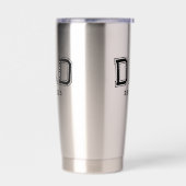 Gourde Isotherme Cadeau pour nouveau papa année où papa a été établ (Gauche)