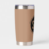 Gourde Isotherme Cadeaux Empreintes de léopard Pathologiste de la p (Extérieur)