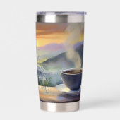 Gourde Isotherme Café du matin Haiku (Gauche)