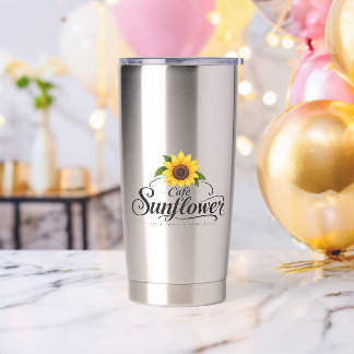 Gourde Isotherme Cafe Sunflower Officiel