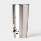 Gourde Isotherme Cat Daddy Musician Drummer | Tabby Cats Art Lover (Gauche)