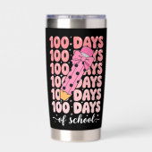 Gourde Isotherme célébration des 100 jours d'école (Couvercle)