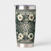 Gourde Isotherme Celtic Clover Floral Charm (Gauche)