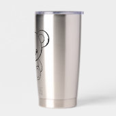 GOURDE ISOTHERME CHARACTER  EDITABLE MUG (Gauche)