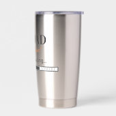 Gourde Isotherme Chargement de papa Joke (Gauche)