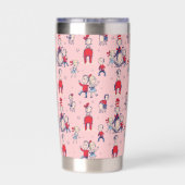 Gourde Isotherme Chat Dans Le Casquette | Avec Motif pour enfants (Couvercle)