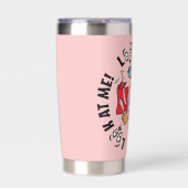 Gourde Isotherme Chat dans le Casquette | Regarde-Moi ! Regarde-Moi (Extérieur)