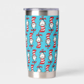 Gourde Isotherme Chat Dans Le Motif Casquette (Gauche)