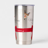 Gourde Isotherme Chic Christmas (Gauche)