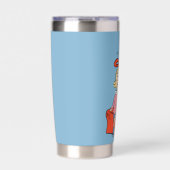 Gourde Isotherme Cindy Lou Who and Max on a Present (Extérieur)