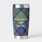 Gourde Isotherme Clan MacLaren Crest sur Tartan (Couvercle)