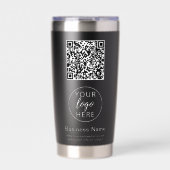 Gourde Isotherme Code QR Entreprise (Extérieur)