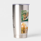 Gourde Isotherme Collage photo Best Dad Ever 4 (Gauche)