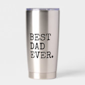 Gourde Isotherme Collage photo Best Dad Ever 4 (Extérieur)