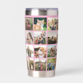 Gourde Isotherme Collage photo moderne (Extérieur)