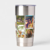 Gourde Isotherme Collage photo simple 12 (Gauche)