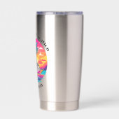 Gourde Isotherme Commémoration des vacances de croisière en famille (Couvercle)