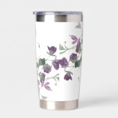 Gourde Isotherme Confiance dans le Seigneur floral (Gauche)