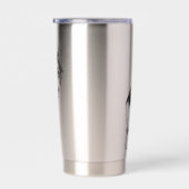 Gourde Isotherme Corgi Prism Holiday Wink (Gauche)